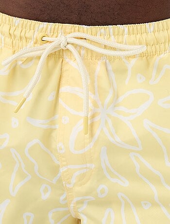 Bermuda de baño con estampado