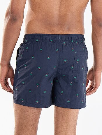 Bermuda de baño con estampado