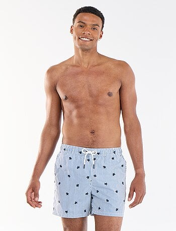 Bermuda de baño con estampado