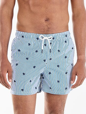 Bermuda de baño con estampado