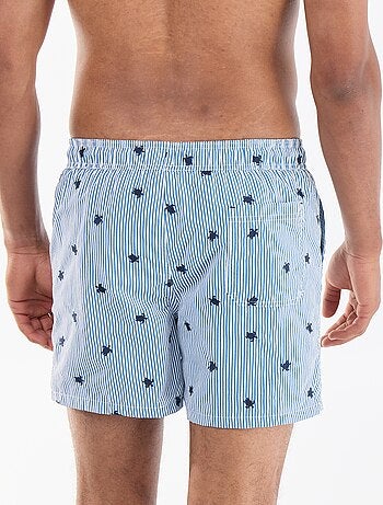 Bermuda de baño con estampado