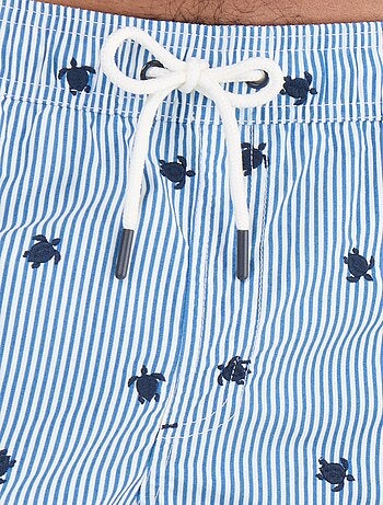 Bermuda de baño con estampado