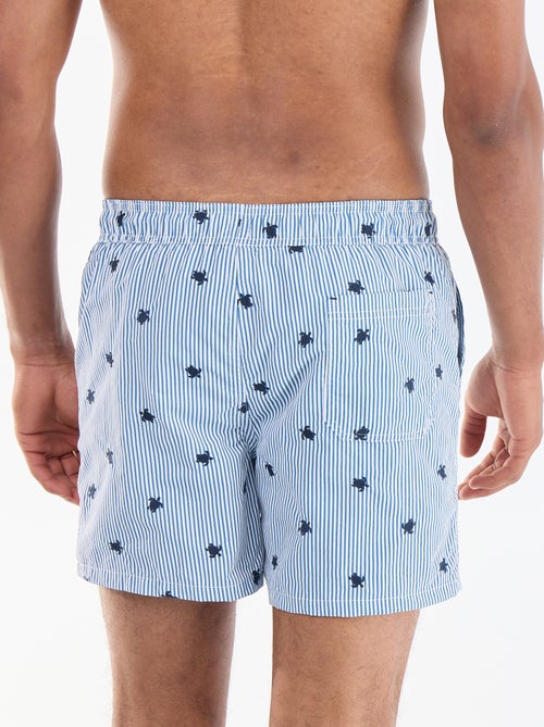 Bermuda de baño con estampado - Kiabi