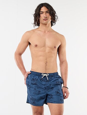 Bermuda de baño con estampado