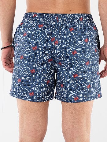 Bermuda de baño con estampado