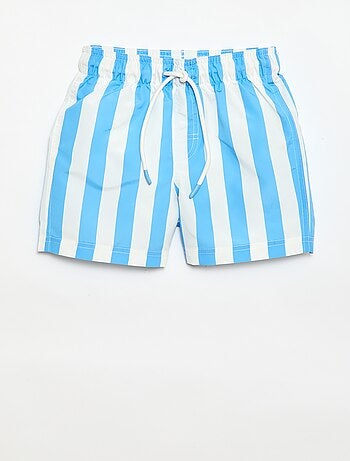 Bermuda de baño estampado "mar" integral