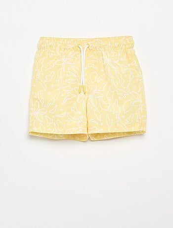 Bermuda de baño estampado "mar" integral