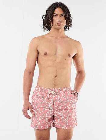 Bermuda de baño con estampado