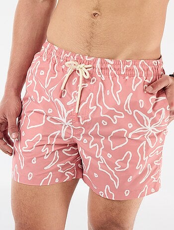 Bermuda de baño con estampado