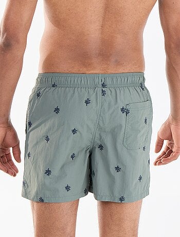 Bermuda de baño con estampado