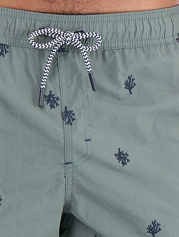 Bermuda de baño con estampado