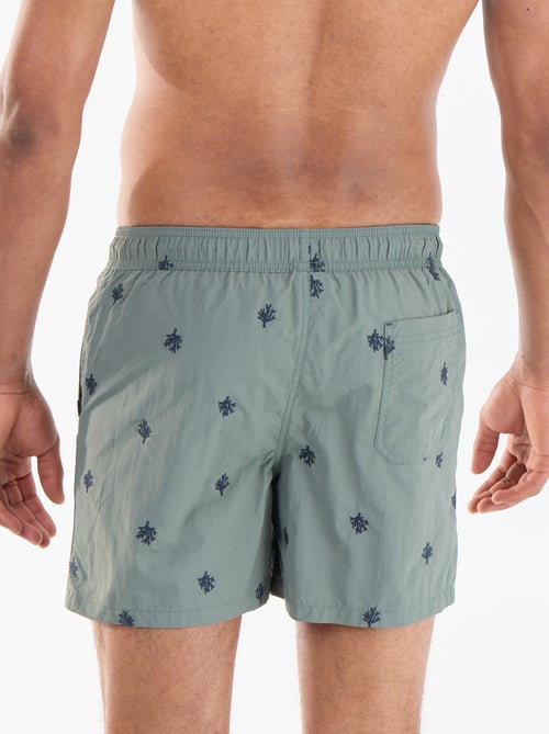 Bermuda de baño con estampado - Kiabi