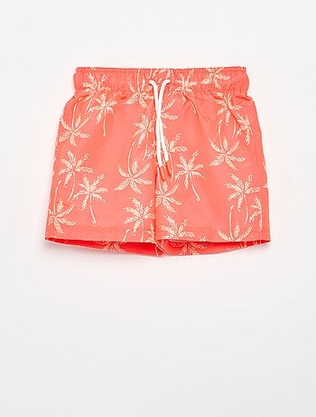 Bermuda de baño estampado "mar" integral