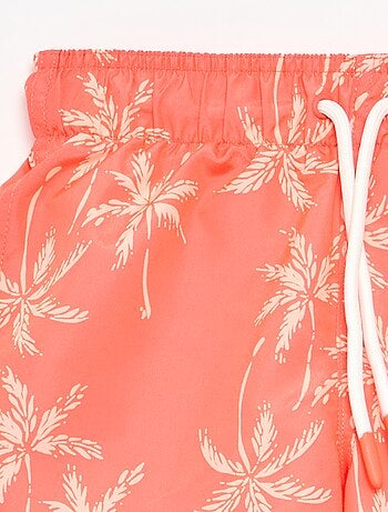 Bermuda de baño estampado "mar" integral