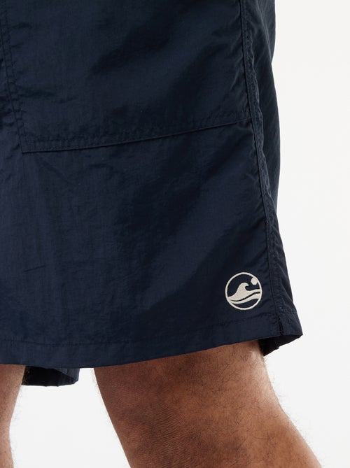 Bermuda de baño liso - Kiabi