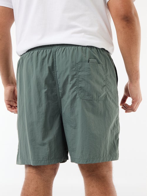 Bermuda de baño liso - Kiabi