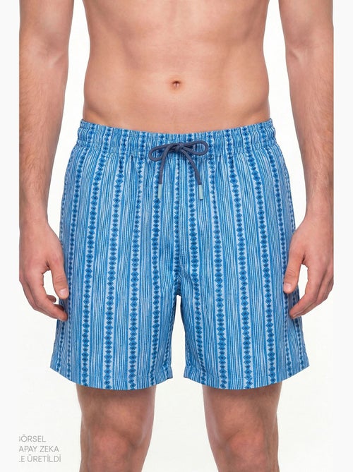 Bermuda de baño surf para hombre penti - Kiabi Bermuda de baño surf para hombre penti - Kiabi