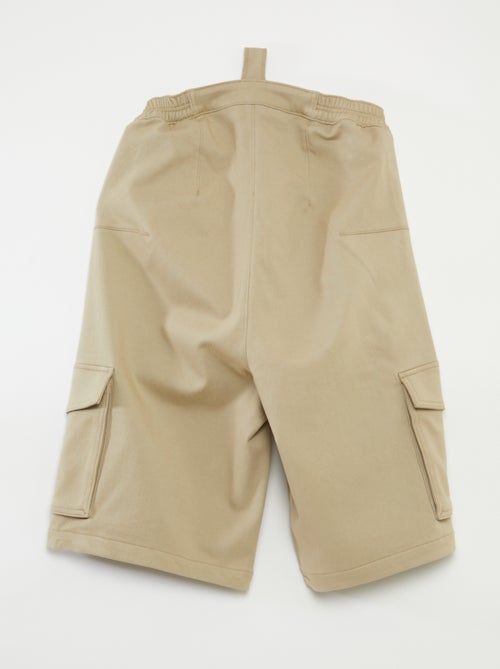 Bermuda de felpa - colección fácil de poner - Kiabi