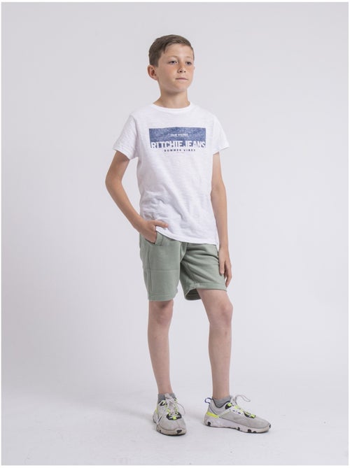 Bermuda de felpa BIDMIN-J - Kiabi