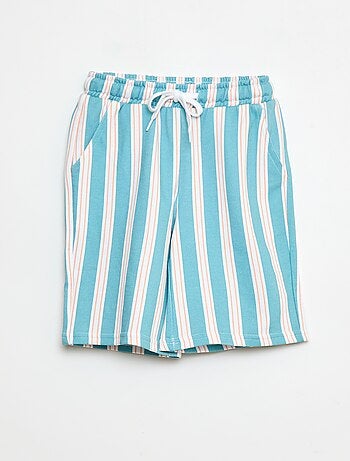 Bermuda french terry estampado