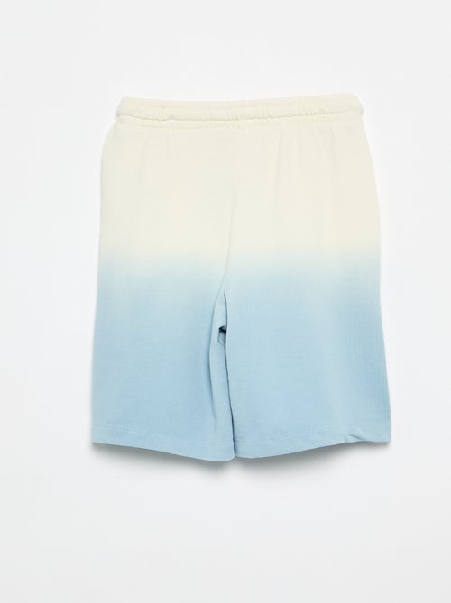 Bermuda de felpa francesa tie-dye - Kiabi