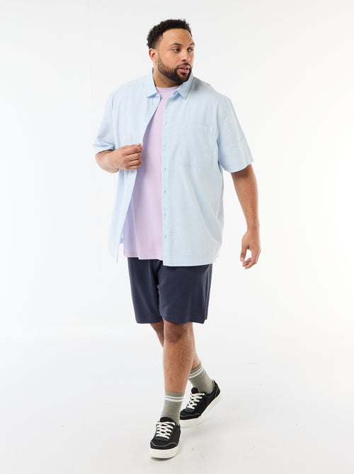 Bermuda de felpa ligera - Kiabi