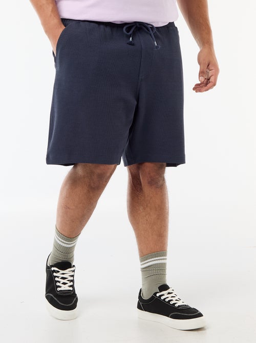 Bermuda de felpa ligera - Kiabi