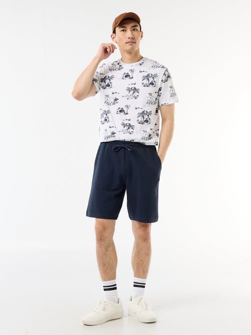 Bermuda de felpa ligera (felpa) - Kiabi