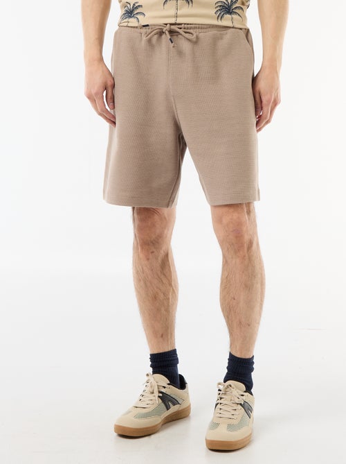 Bermuda de felpa ligera (felpa) - Kiabi