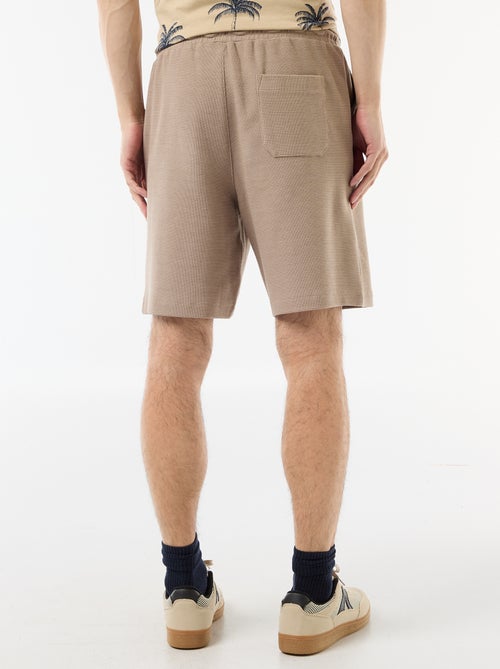 Bermuda de felpa ligera (felpa) - Kiabi