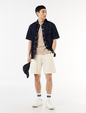 Bermuda de felpa ligera (felpa)