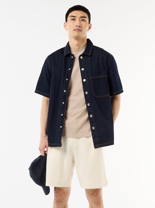 Bermuda de felpa ligera (felpa) - Kiabi