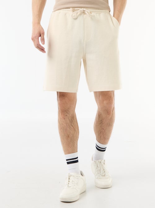 Bermuda de felpa ligera (felpa) - Kiabi