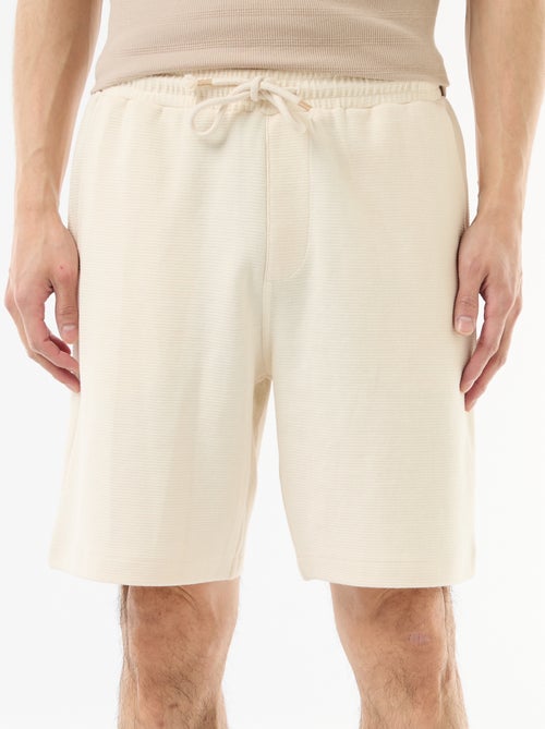 Bermuda de felpa ligera (felpa) - Kiabi