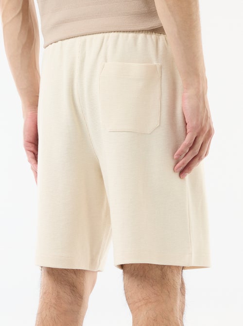 Bermuda de felpa ligera (felpa) - Kiabi