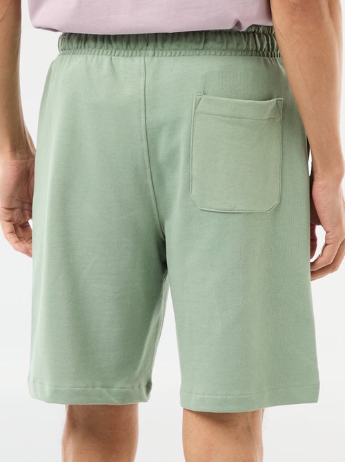 Bermuda de felpa ligera liso - Kiabi