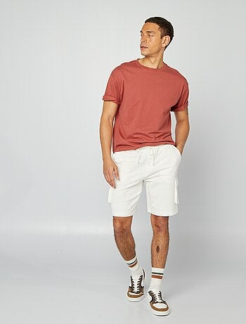 Bermudas de chándal ligeras multibolsillos