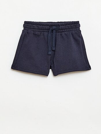 Bermuda de felpa perchada