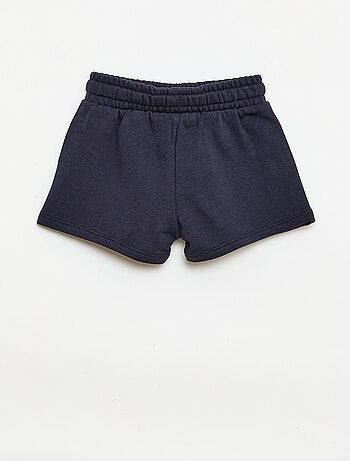 Bermuda de felpa perchada