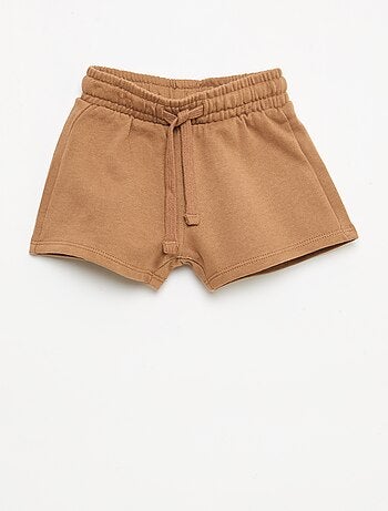 Bermuda de felpa perchada