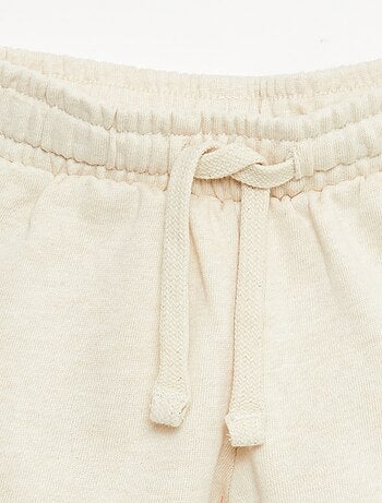 Bermuda de felpa perchada