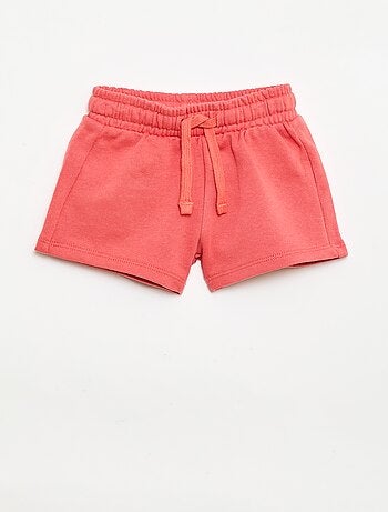 Bermuda de felpa perchada