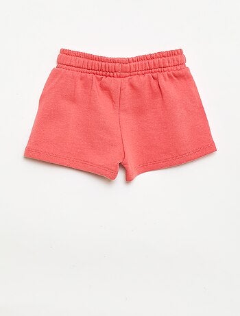 Bermuda de felpa perchada