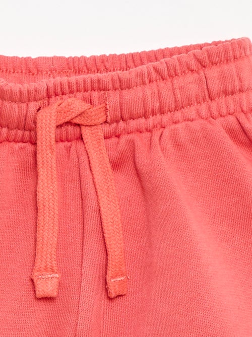 Bermuda de felpa perchada - Kiabi