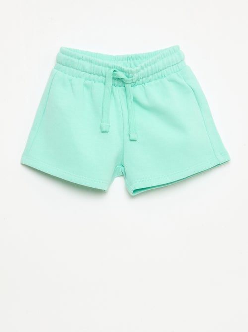 Bermuda de felpa perchada - Kiabi