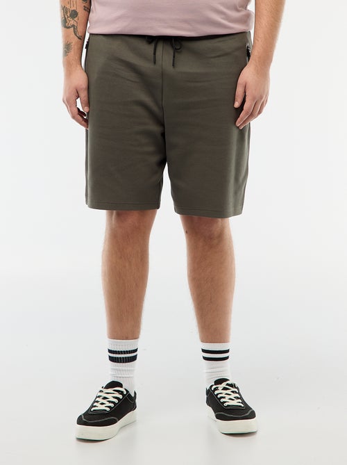 Bermuda de piqué de algodón - Kiabi