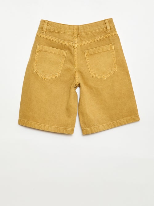 Bermuda de sarga 5 bolsillos - Kiabi