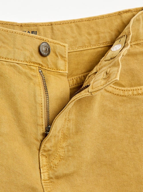 Bermuda de sarga 5 bolsillos - Kiabi