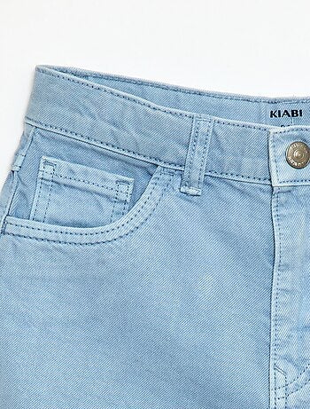 Bermuda de sarga 5 bolsillos