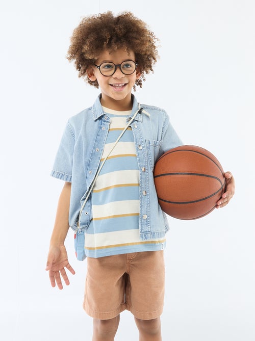 Bermuda de sarga - Kiabi